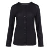 Safa Cardigan ull/silke, svart