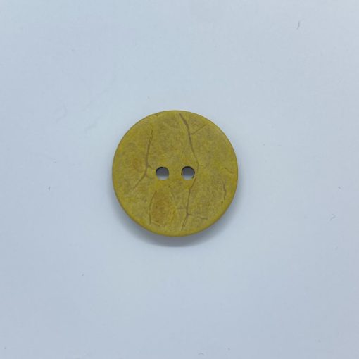 Kokosknapp Gul 15mm