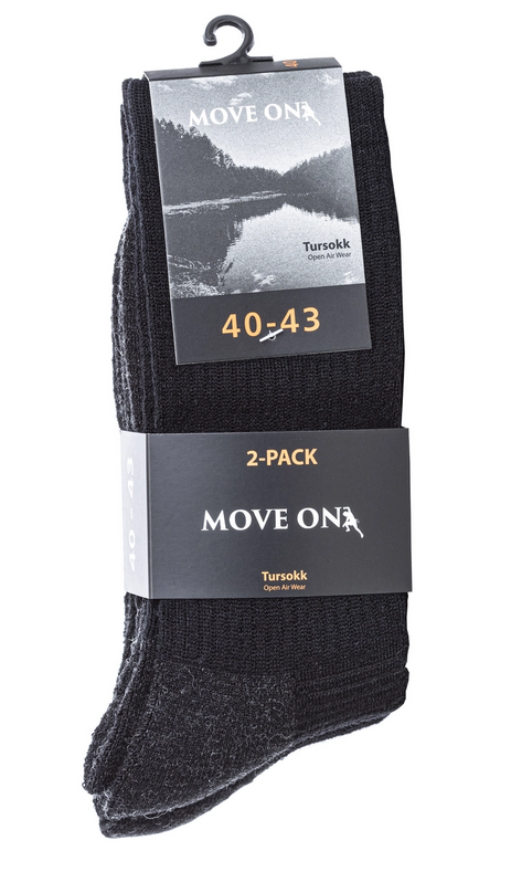 Move on Tursokk 2pk Unisex