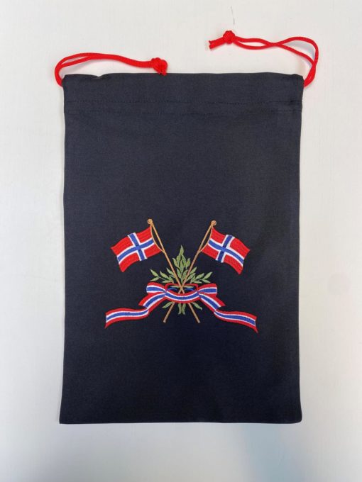 Bunadspose m/flagg