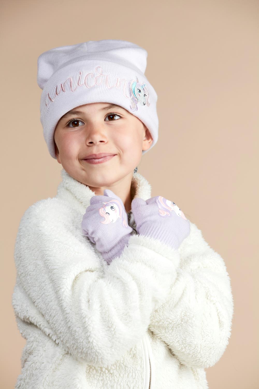 Barn lue med unicorn