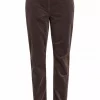 Brandtex Sofie Cordbukse m/ strikk