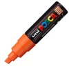 Uni POSCA PC-8K - Chisel 8mm - 4 Orange
