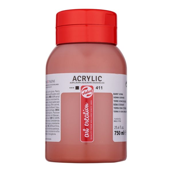 Art Creation Akryl 750ml - 411 Burnt sienna