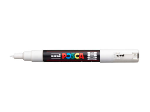 Uni POSCA PC-1M - Extra-Fine 0,7-1mm - 1 White