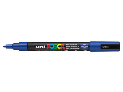 Uni POSCA PC-3M - Fine 0,9-1,3mm - 24 Black