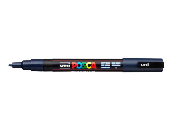 Uni POSCA PC-3M - Fine 0,9-1,3mm - 9 Navy Blue