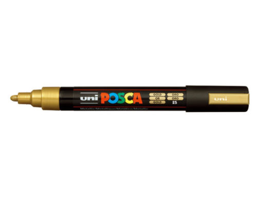 Uni POSCA PC-5M - Medium 1,8-2,5mm - 25 Gold