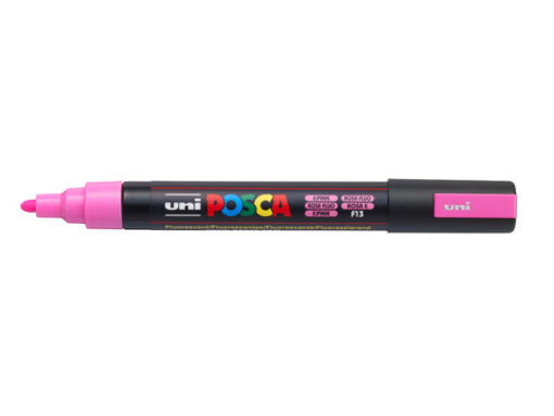 Uni POSCA PC-5M - Medium 1,8-2,5mm - F13 Fluorescent Pink