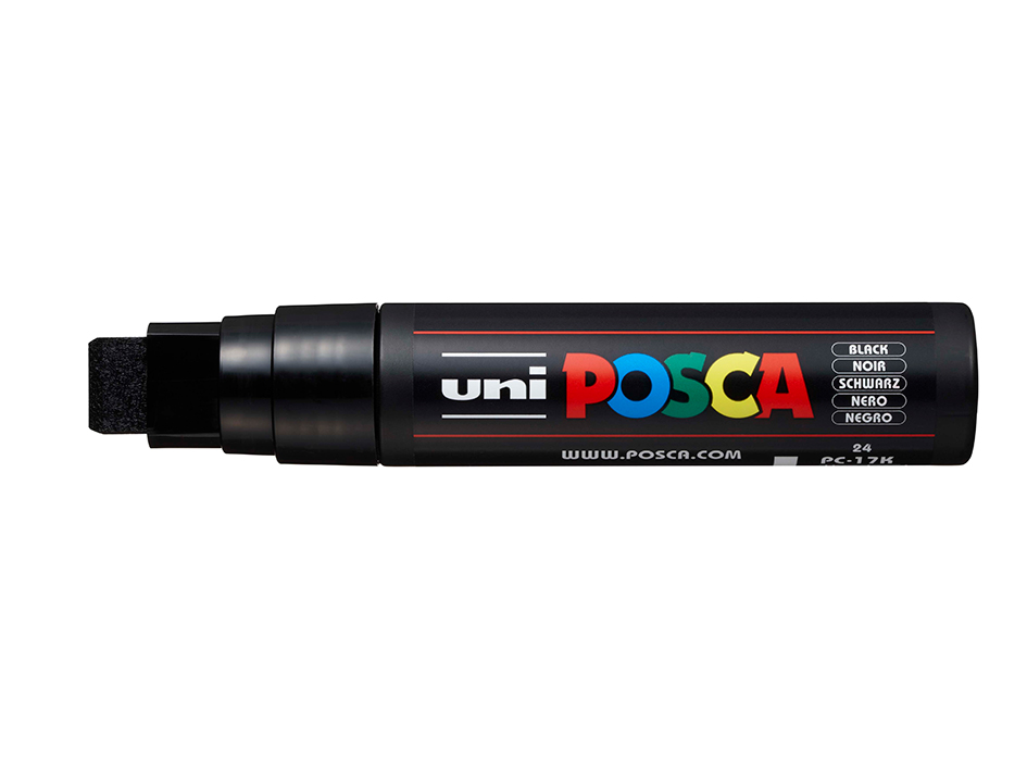 Uni POSCA PC-17K - Extra Broad 15mm - 24 Black