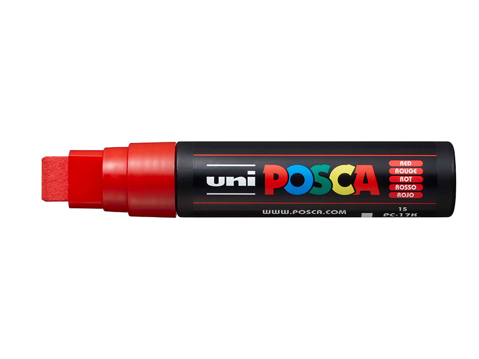 Uni POSCA PC-17K - Extra Broad 15mm - 15 Red