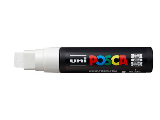 Uni POSCA PC-17K - Extra Broad 15mm - 1 White