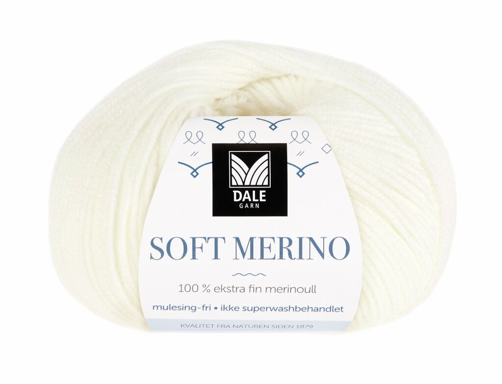 Soft Merino - Hvit 3001