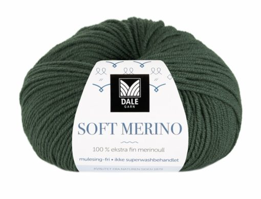 Soft Merino - Flaskegrønn 3020