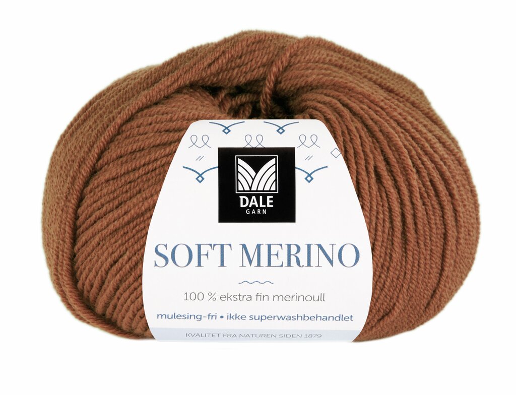 Soft Merino - Varm brun 3015