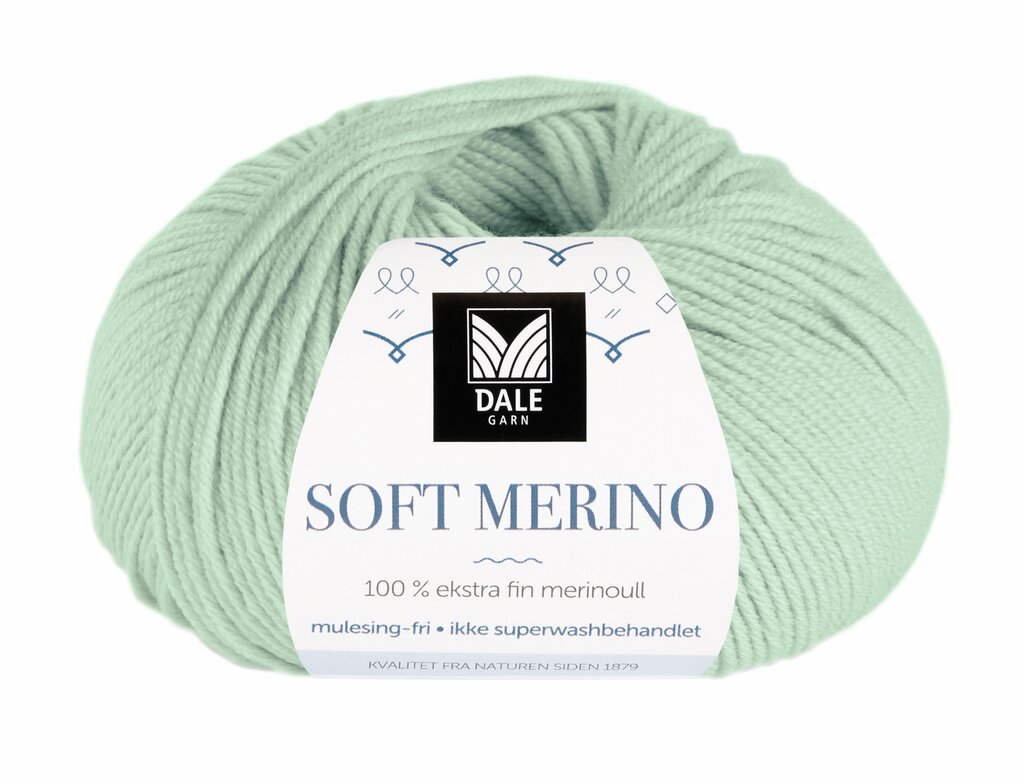 Soft Merino - Mintgrønn 3031
