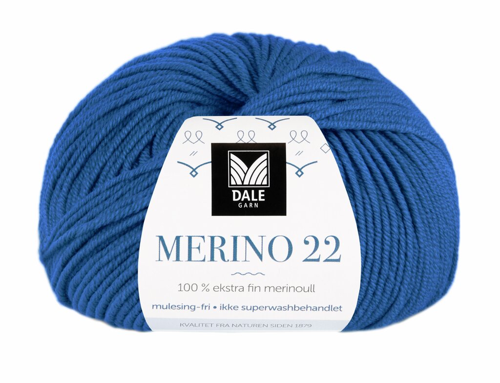 Merino 22 - Klar blå 2024