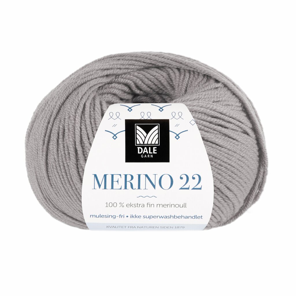 Merino 22 - Perlegrå 2037