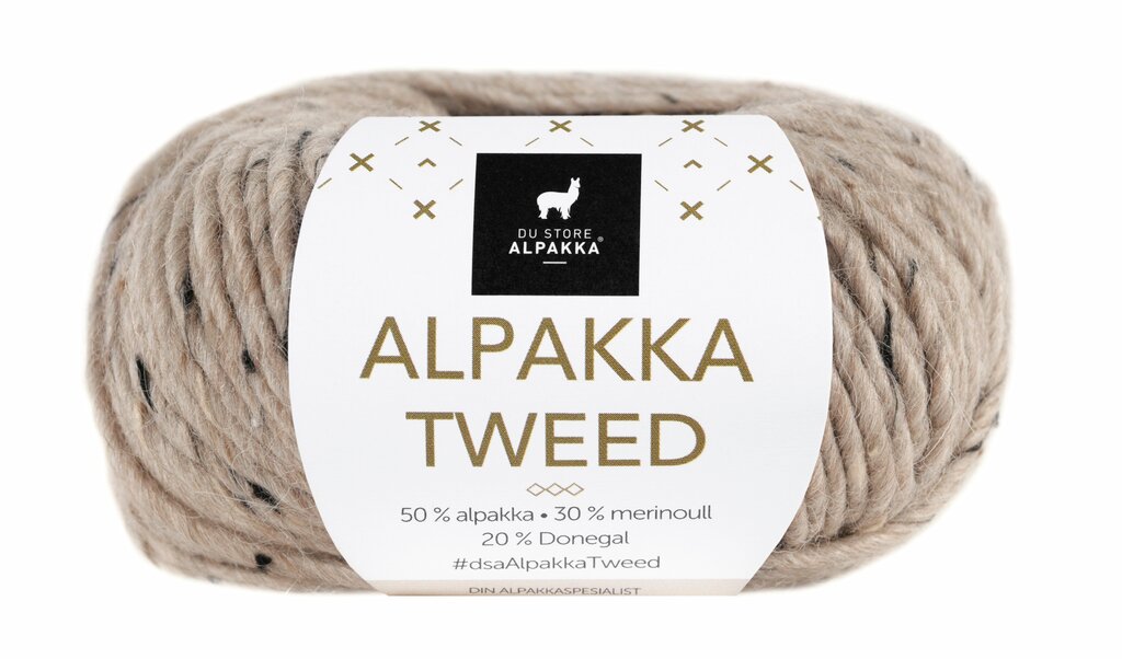 Alpakka Tweed - Beige