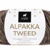 Alpakka Tweed - Brun