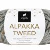 Alpakka Tweed - Grå