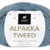 Alpakka Tweed - Lys denim