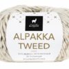 Alpakka Tweed - Natur