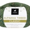 Alpakka Tweed Classic - Furugrønn