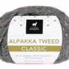 Alpakka Tweed Classic - Mørk grå