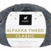 Alpakka Tweed Classic - Mørk gråblå