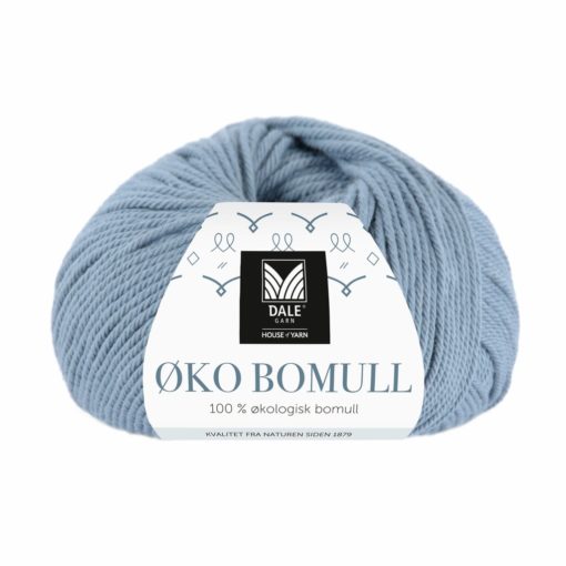 Øko Bomull - Lys denim