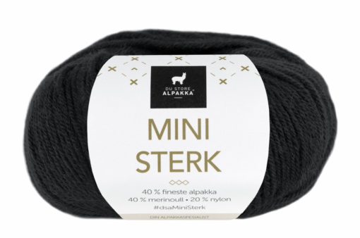 Mini Sterk - Svart