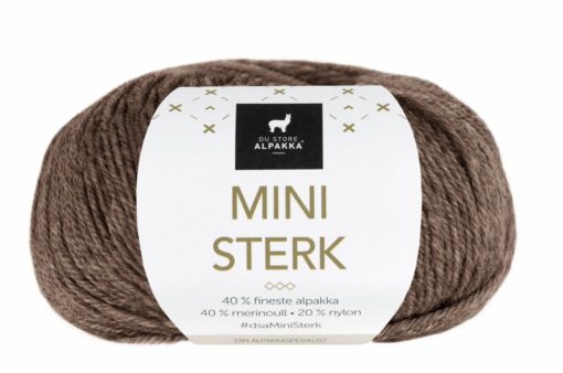 Mini Sterk - Brun melert