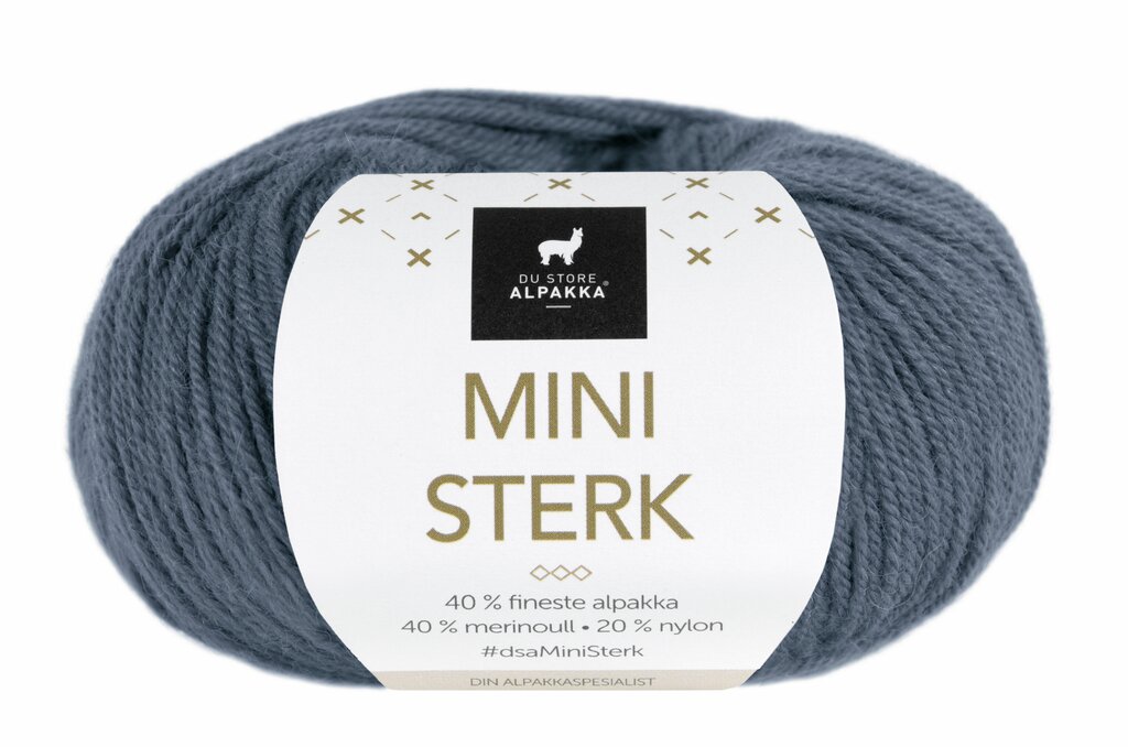 Mini Sterk - Mørk gråblå