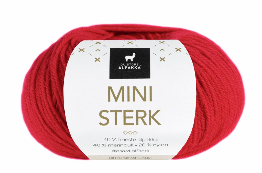 Mini Sterk - Rød