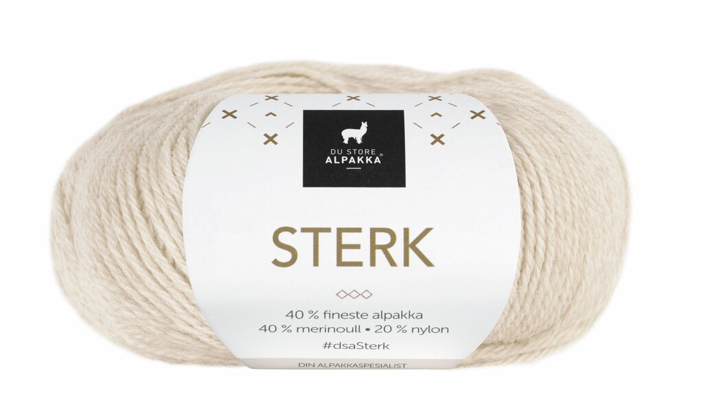 Sterk - Lys beige melert