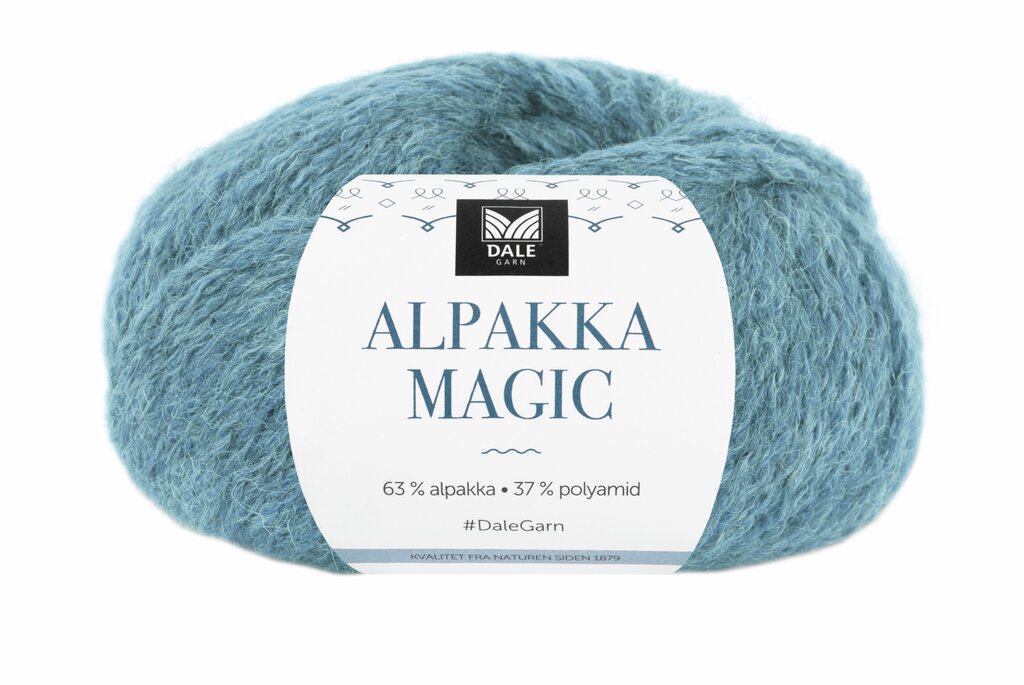 Alpakka Magic - Jeansblå