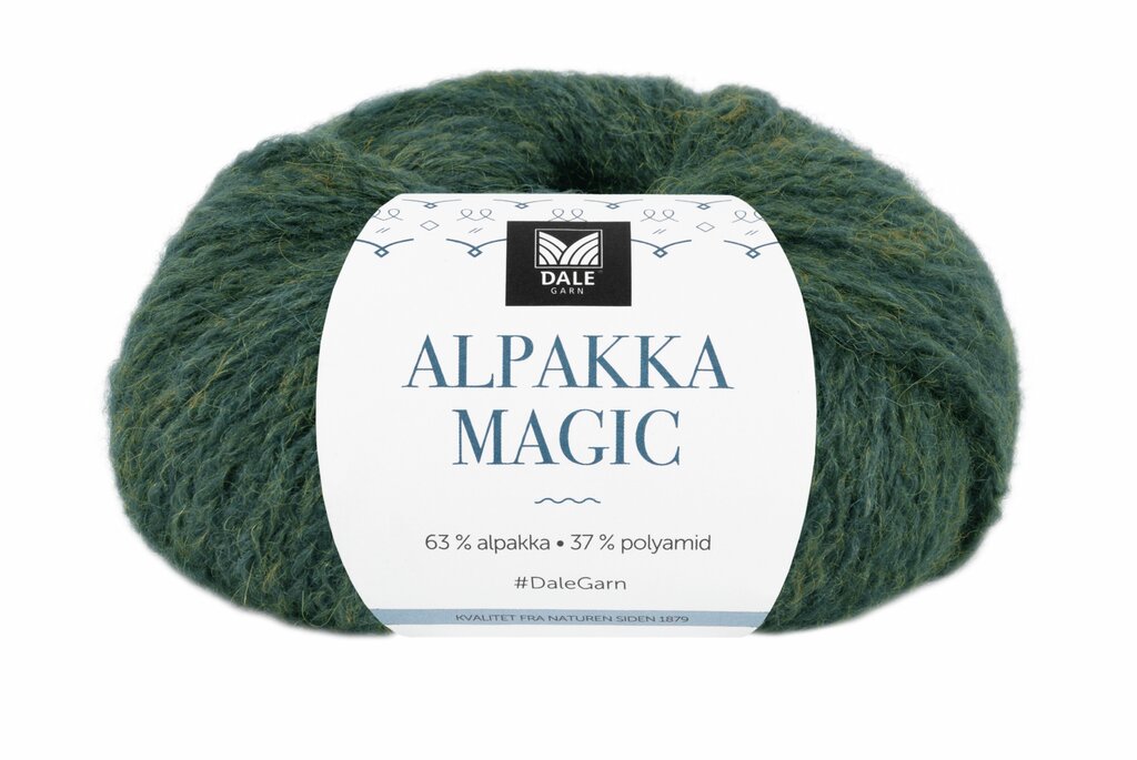 Alpakka Magic - Barlindgrønn