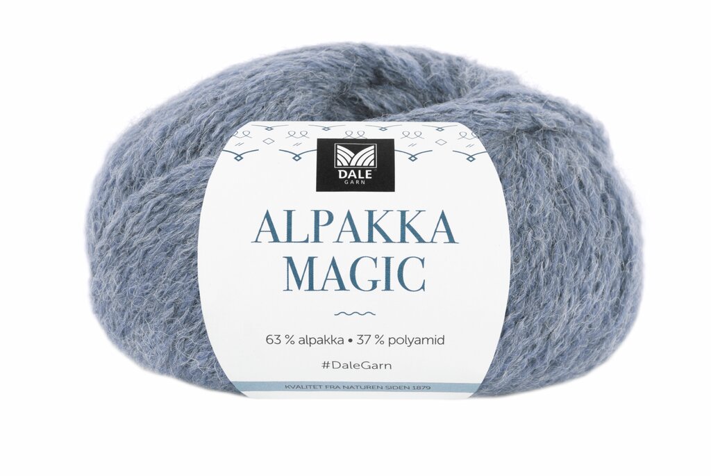 Alpakka Magic - Lys denim