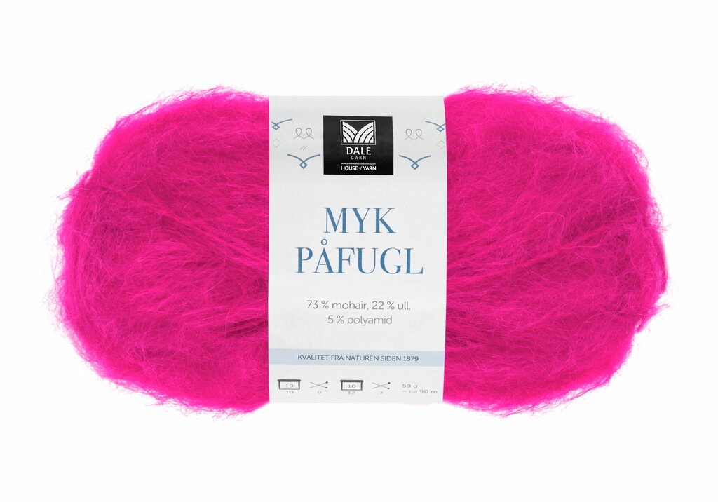 Myk Påfugl - Pink