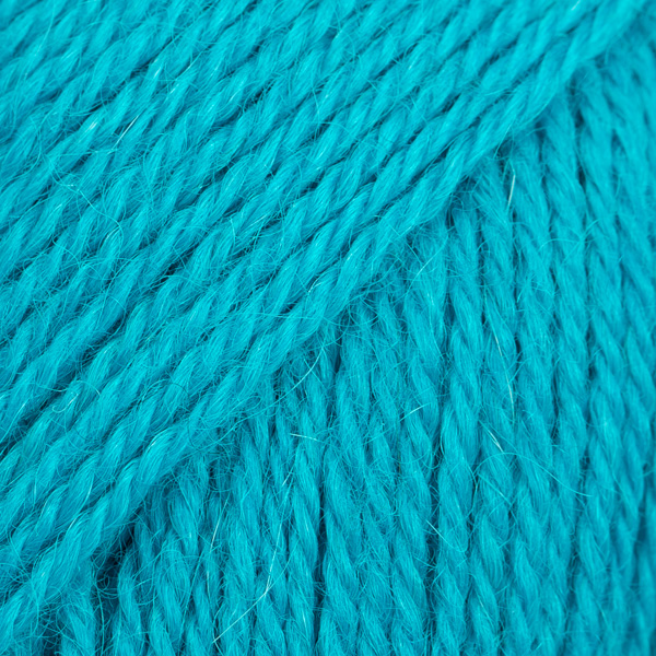 Drops Alpaca Uni - 2918 Mørk turkis