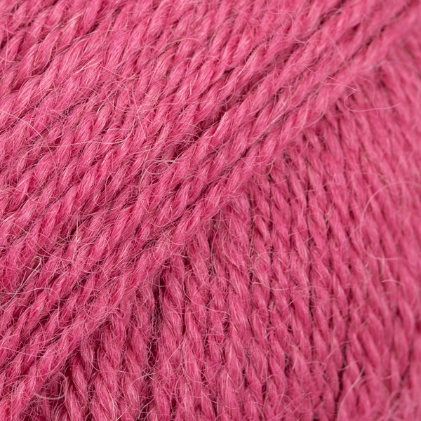 Drops Alpaca Uni - 3770 Bringebær rose