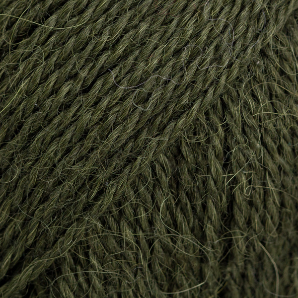 Drops Alpaca Uni - 7895 Mørk grønn