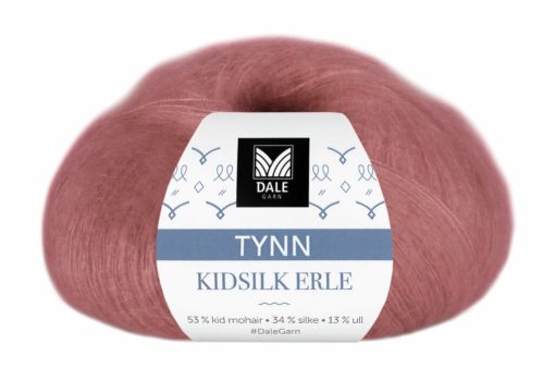 Tynn Kidsilk Erle - Kobber