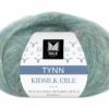 Tynn Kidsilk Erle - Petrol melert