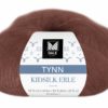 Tynn Kidsilk Erle - Sjokolade