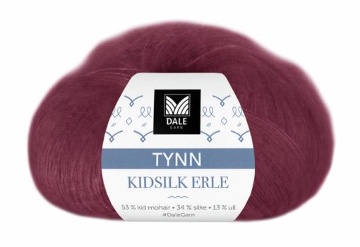 Tynn Kidsilk Erle - Bordeaux