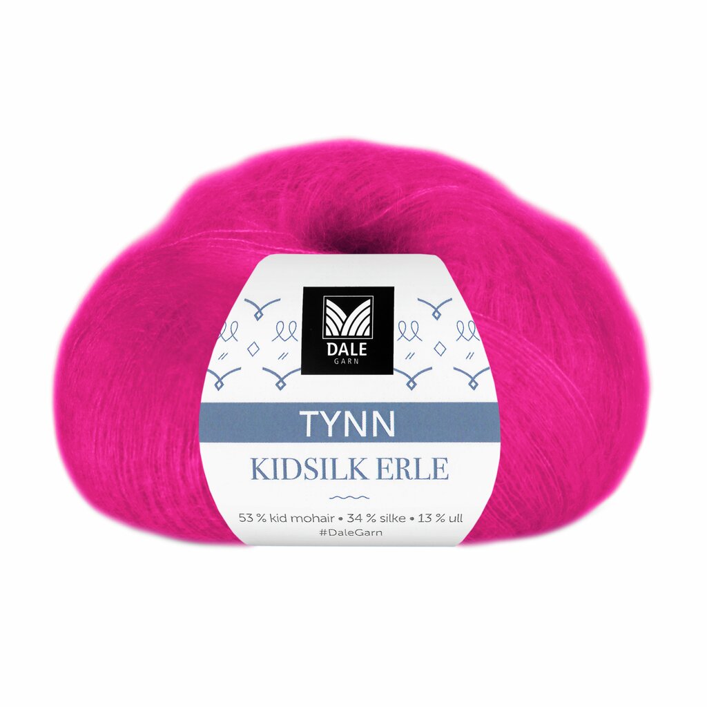 Tynn Kidsilk Erle - Pink