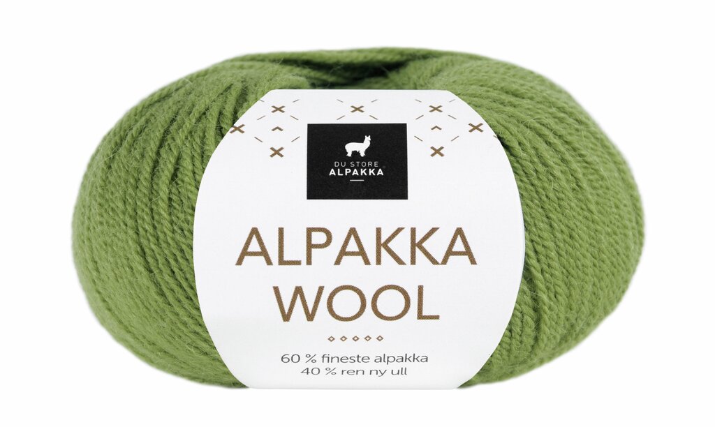 Alpakka Wool - Lindegrønn