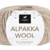 Alpakka Wool - Lys beige melert